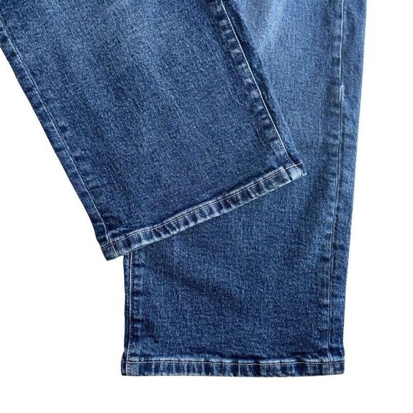 Madewell the curvy perfect vintage wide leg jeans button fly size 23 - Picture 9 of 10